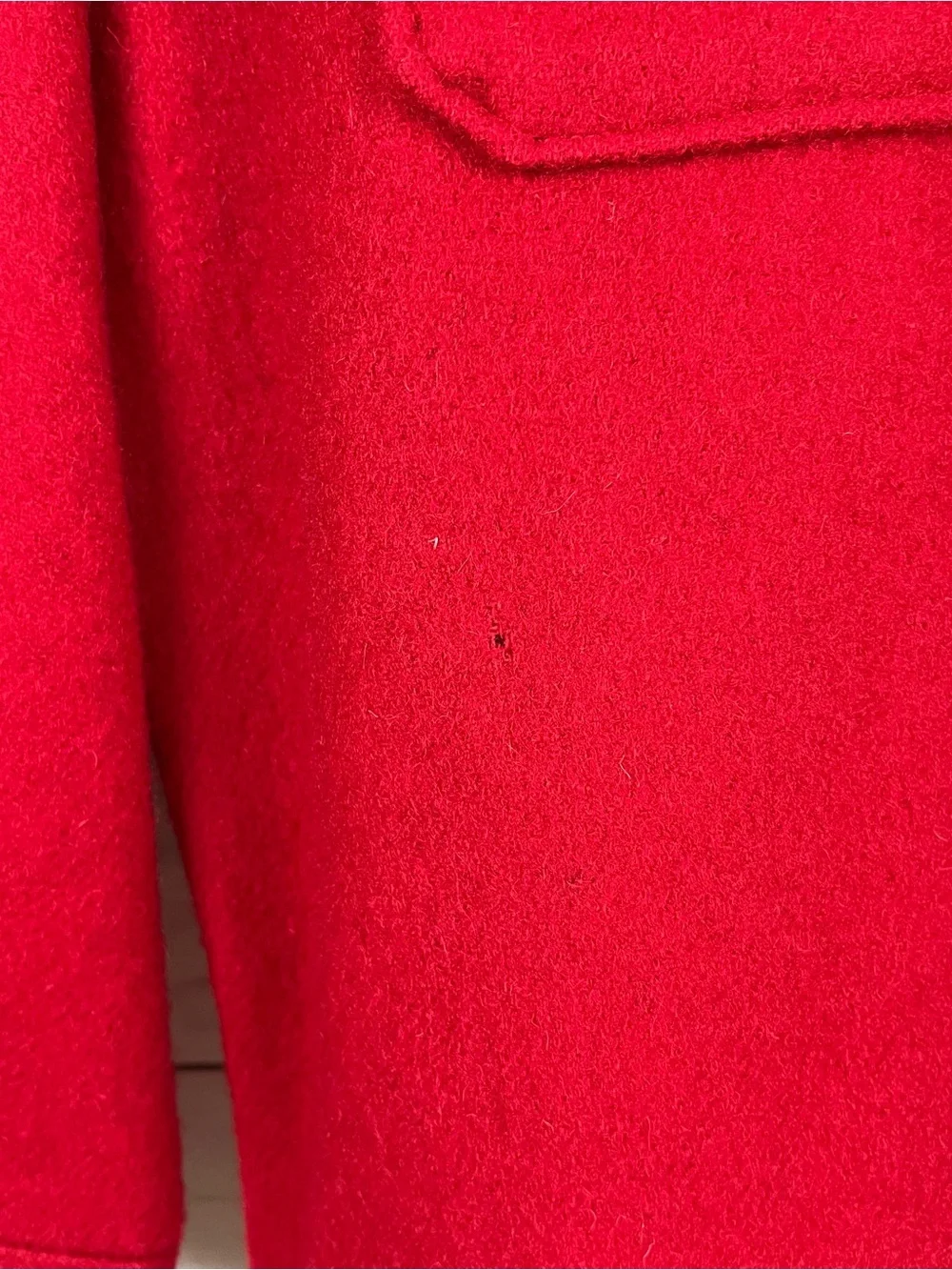 Vintage 70's BSA Boy Scout Of America Official Red Wool Jacket Size 46 Mens